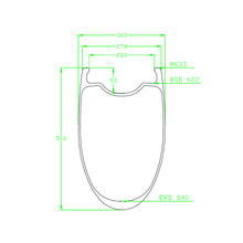 ICAN 50mm Pie disc wheels TRIAERO