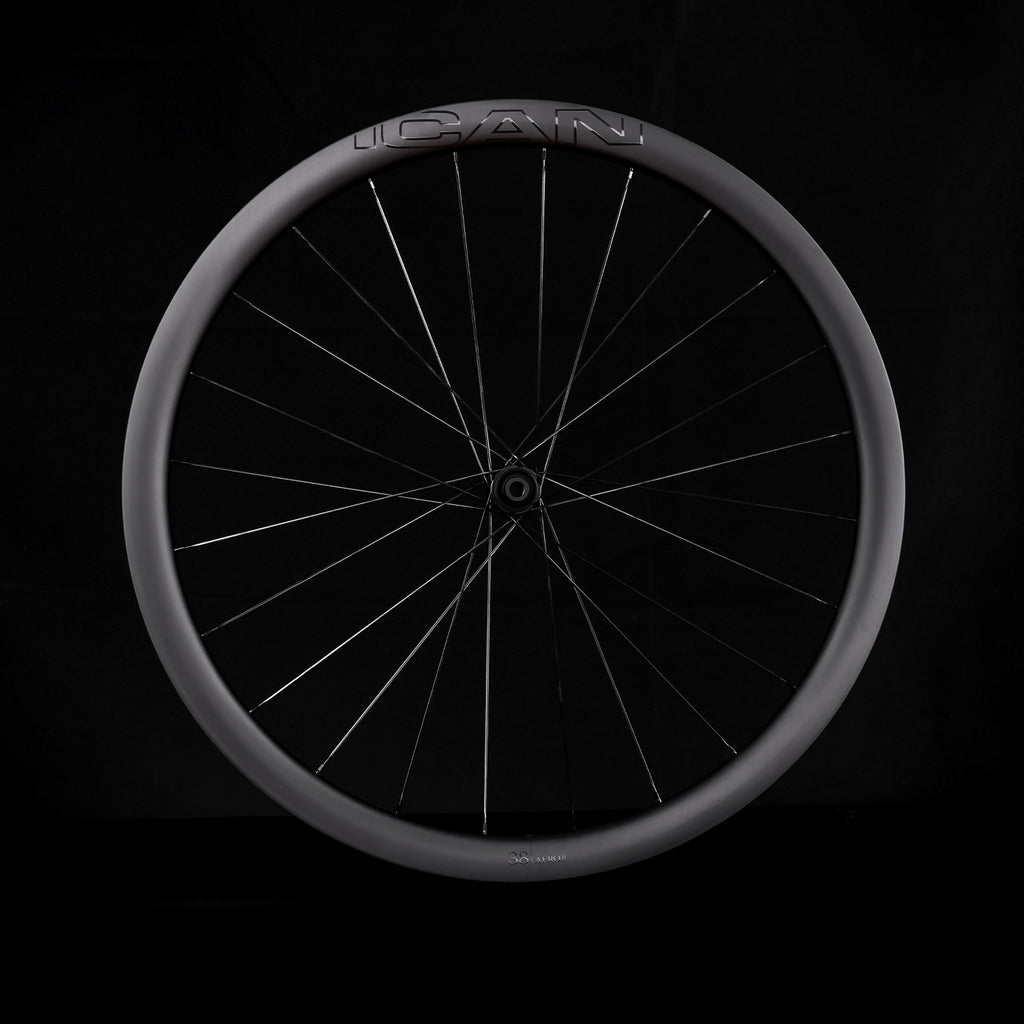 ICAN AERO 38 II Disc Wheelset with DT240EXP hubs TRIAERO