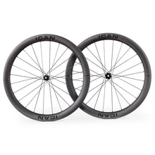 ICAN AERO 50 II disc wheels 23mm internal width with DT Swiss 240EXP 36T hubs TRIAERO